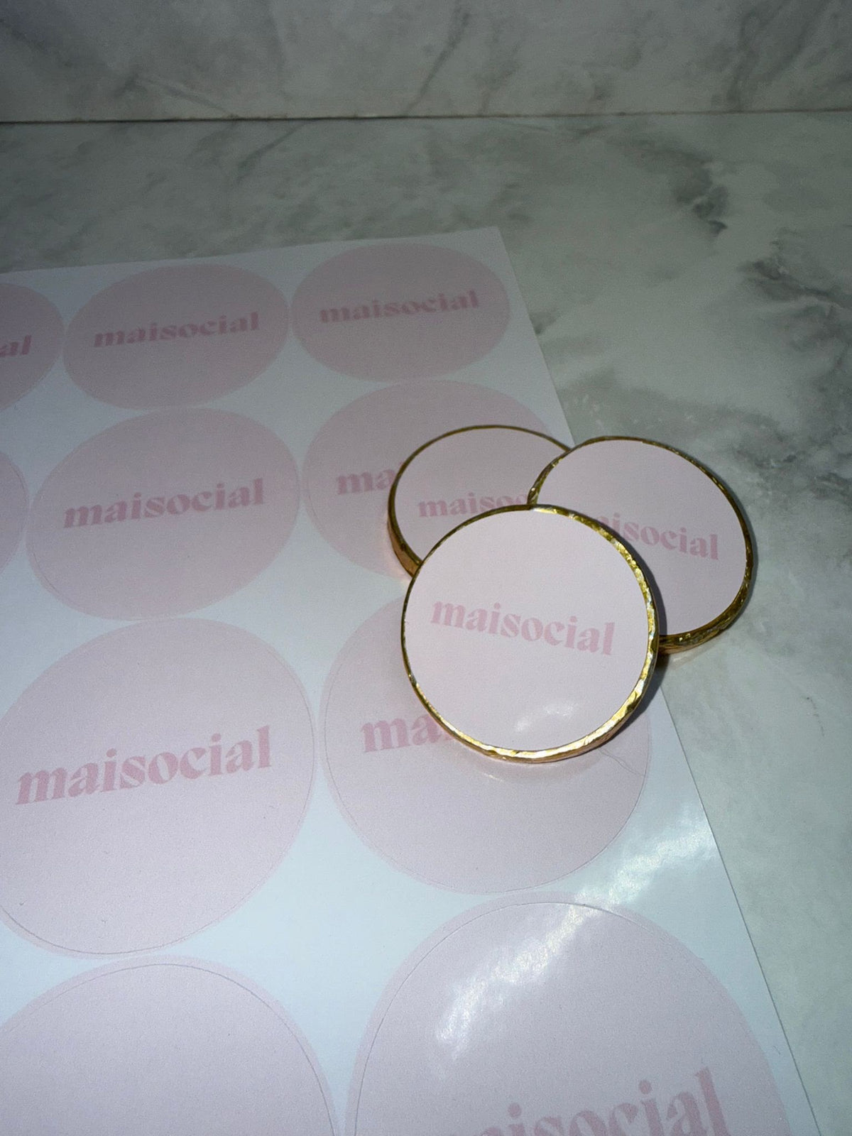 Logo Chocolate Coins