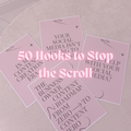 50 Hooks to Stop the Scroll