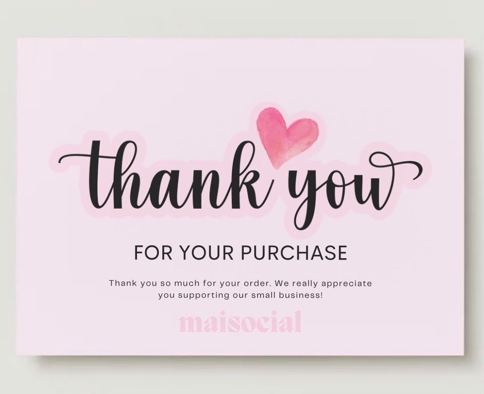Thank you Cards